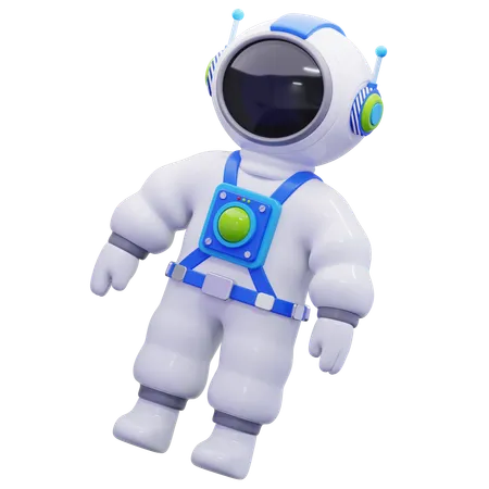 Astronaut  3D Icon