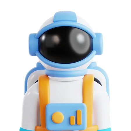 Astronaut  3D Icon