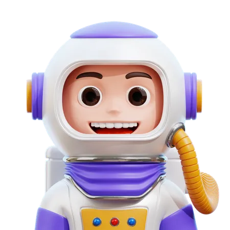 Astronaut  3D Icon