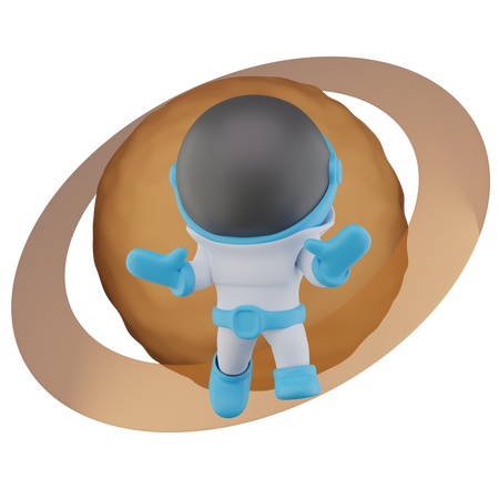 Astronaut  3D Icon