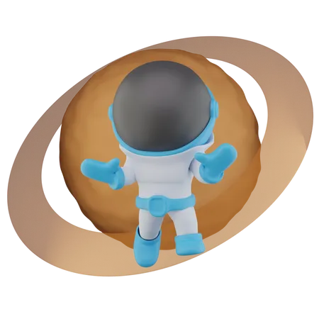 Astronaut  3D Icon