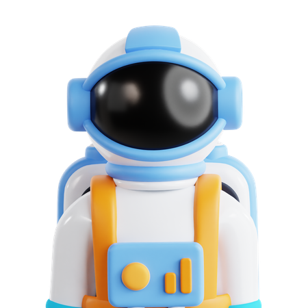 Astronaut  3D Icon