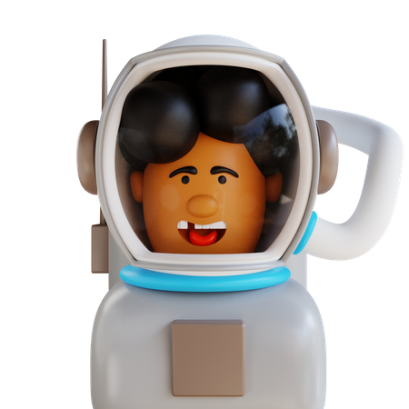 Astronaut  3D Icon