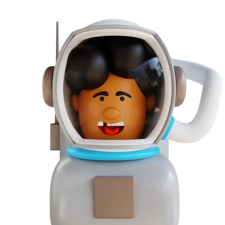 Astronaut  3D Icon