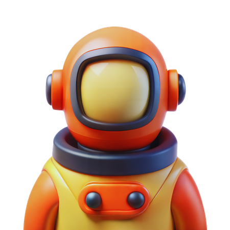 Astronaut  3D Icon