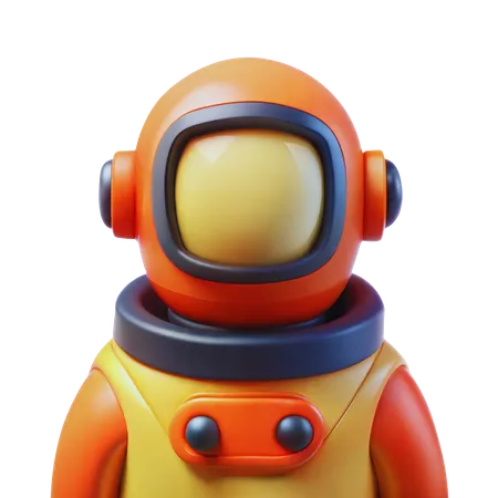 Astronaut  3D Icon