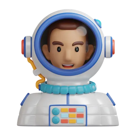 Astronaut  3D Icon