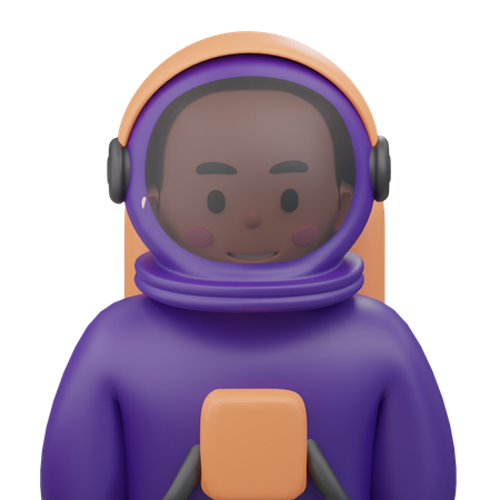 Astronaut  3D Icon