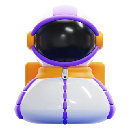 ASTRONAUT  3D Icon