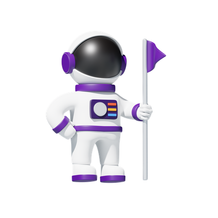 Astronaut  3D Icon