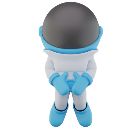 Astronaut  3D Icon