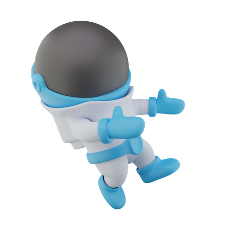 Astronaut  3D Icon