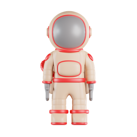 Astronaut  3D Icon