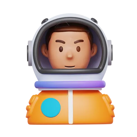 Astronaut  3D Icon