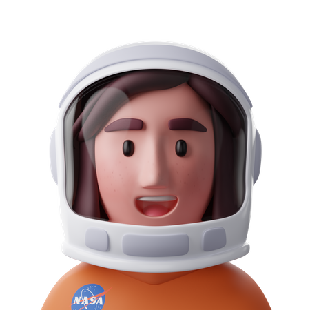 Astronaut  3D Icon