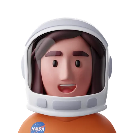 Astronaut  3D Icon