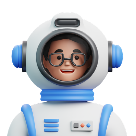 Astronaut  3D Icon