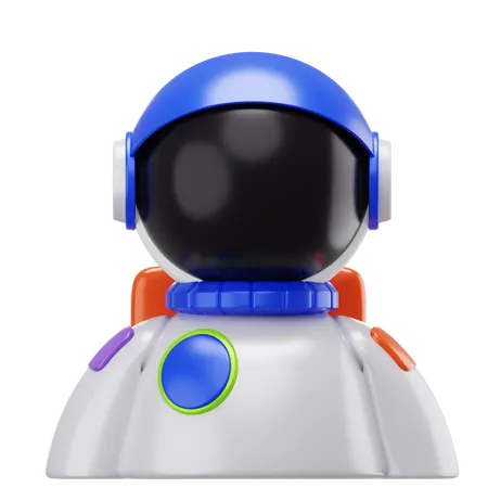 Astronaut  3D Icon