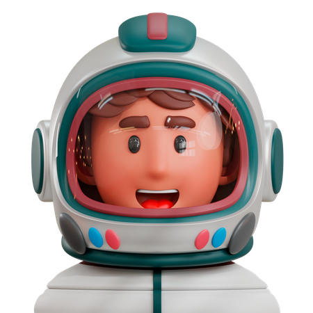 Astronaut  3D Icon