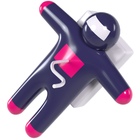 Astronaut 3D Icon