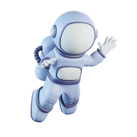 Astronaut  3D Icon