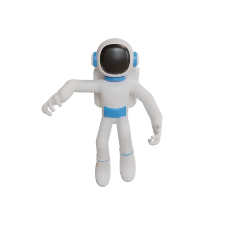 Astronaut  3D Illustration