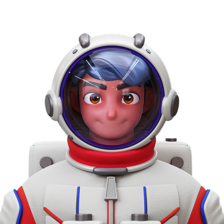 Astronaut  3D Illustration