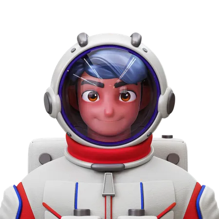 Astronaut  3D Illustration