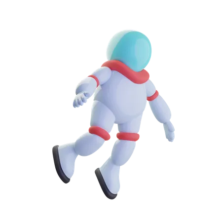 Astronaut  3D Illustration