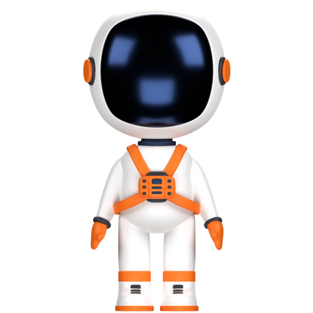 Astronaut  3D Illustration