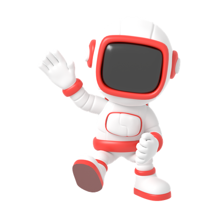 Astronaut  3D Illustration