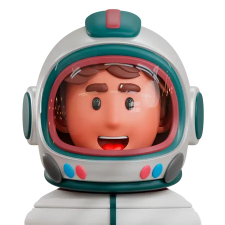 Astronaut  3D Illustration