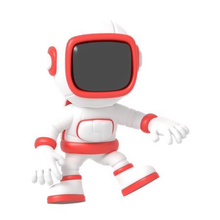 Astronaut  3D Illustration