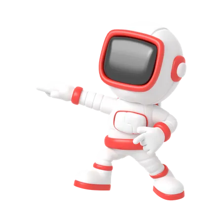 Astronaut  3D Illustration