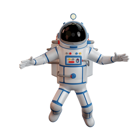 Astronaut  3D Illustration