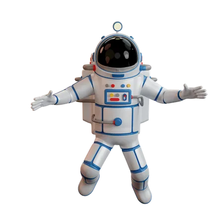 Astronaut  3D Illustration