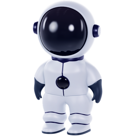 Astronaut  3D Illustration