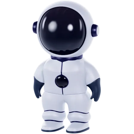 Astronaut  3D Illustration