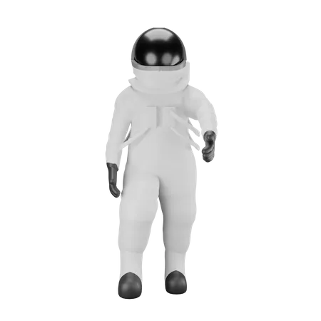 Astronaut  3D Illustration