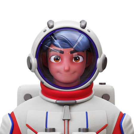 Astronaut 3D Illustration