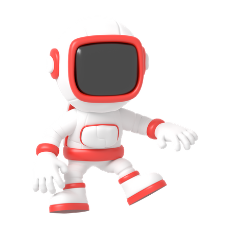 Astronaut 3D Illustration