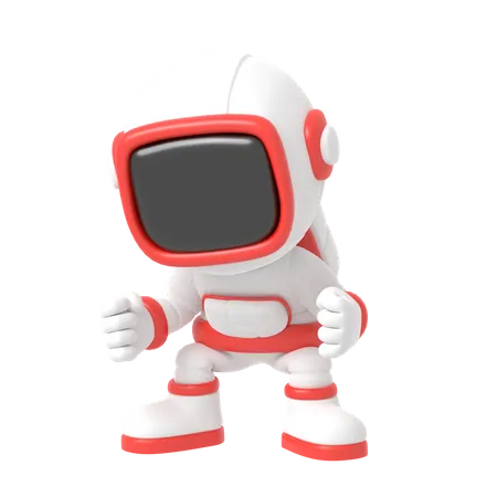 Astronaut  3D Illustration