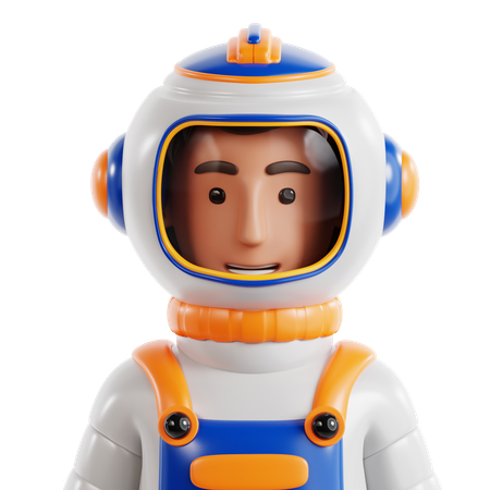 Astronauten-Avatar  3D Icon
