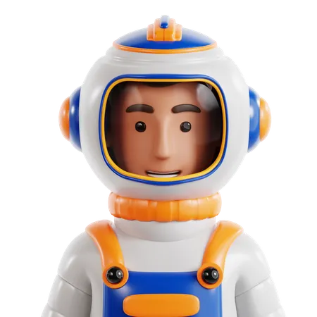 Astronaut Avatar  3D Icon