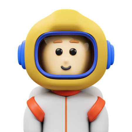 Astronaut Avatar  3D Icon