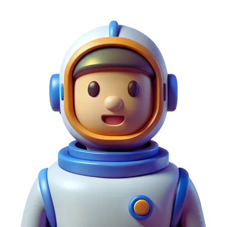 Astronaut Avatar  3D Icon