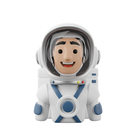 Astronaut Female  3D Icon