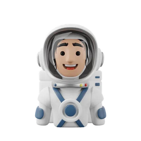 Astronaut Female  3D Icon