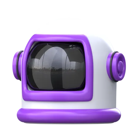 Astronaut Helmet 3 D Icon 3D Icon