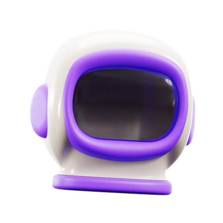 Astronaut Helmet  3D Icon